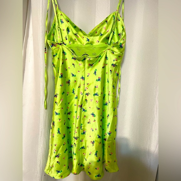 Zara Mini Satin Dress - Picture 3 of 3